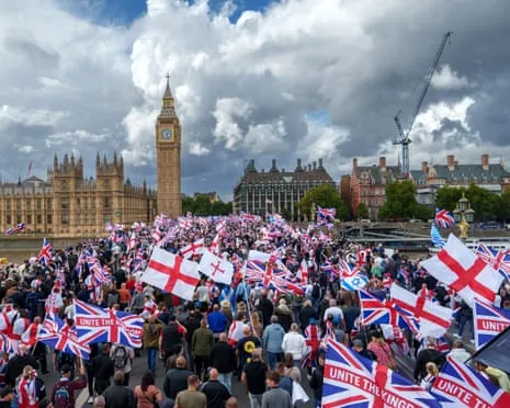 Leaving the United Kingdom Tommy Robinson Protest: A Worrying Observation
