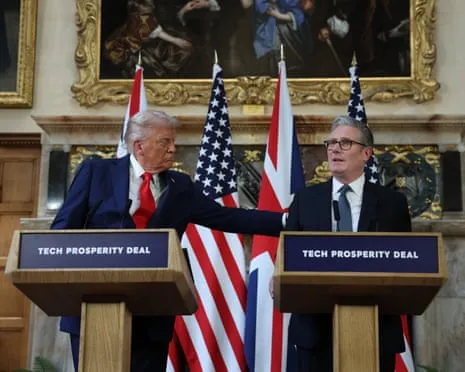 Donald Trump's State Visit to Britain: Glittering Appearances, yet Little Substance