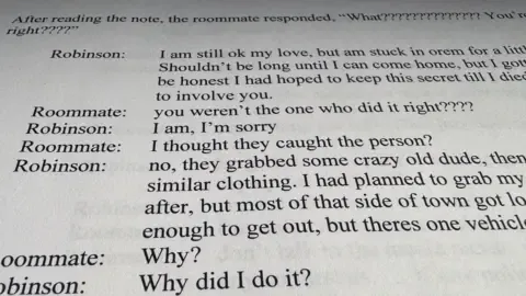 Full Conversation Log Involving Conservative Commentator Accused and Roommate