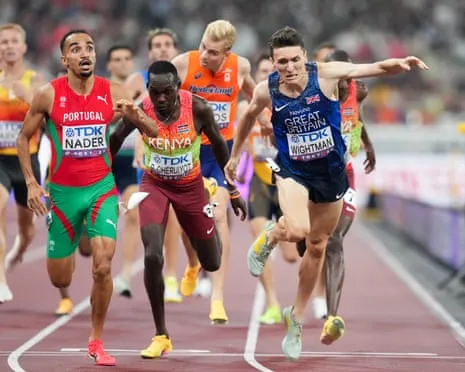 UK's Jake Wightman Just Loses Out on Gold as Portugal's Isaac Nader Takes Surprise 1500m Victory