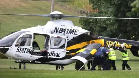 Several officers injured by gunfire in PA, with three in grave state
