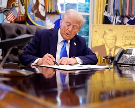 Chief Executive Increases Work Visa Cost to $100,000 Annually as Aide Tells Companies to ‘Train Americans’