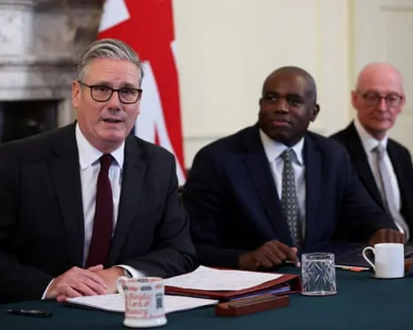 Starmer Leads Cabinet Meeting As Growing Strains Following Departure of Key Staffer