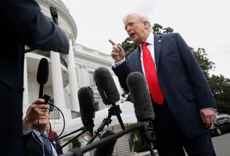 Ex-President Trump Confronts Australian Reporter, Verifies Discussion with PM Albanese