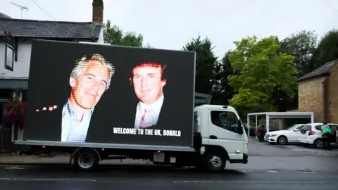 Several Arrests Made Following Donald Trump and Epstein Images Displayed on Windsor Castle
